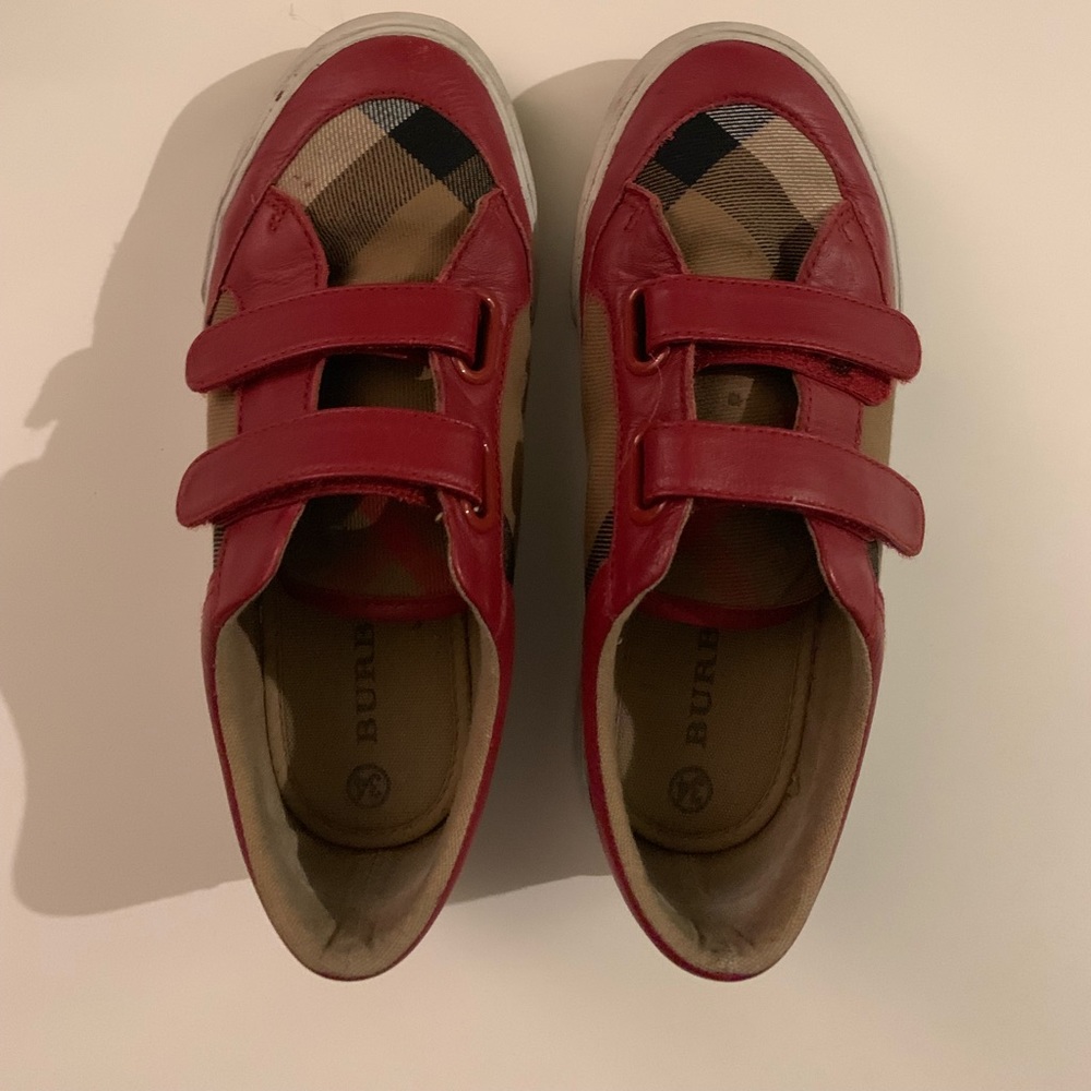 Burberry Kids Shoes Parade Red